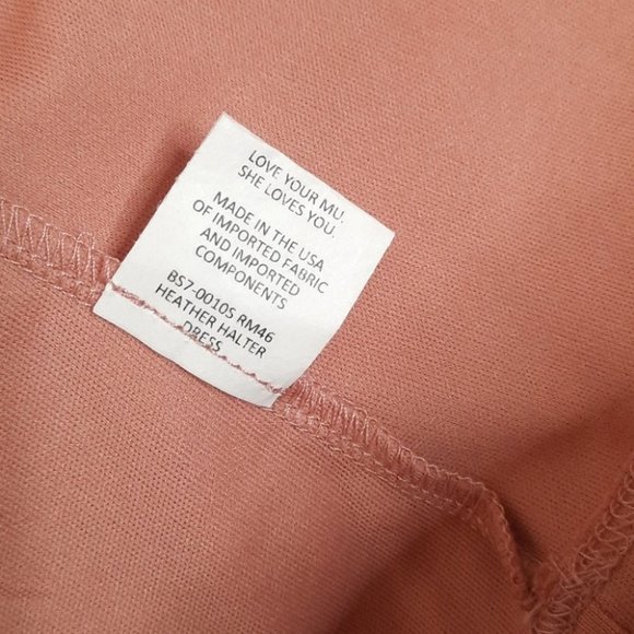 SMYM Heather Rustic Mauve Maxi Dress - Picture 8 of 8